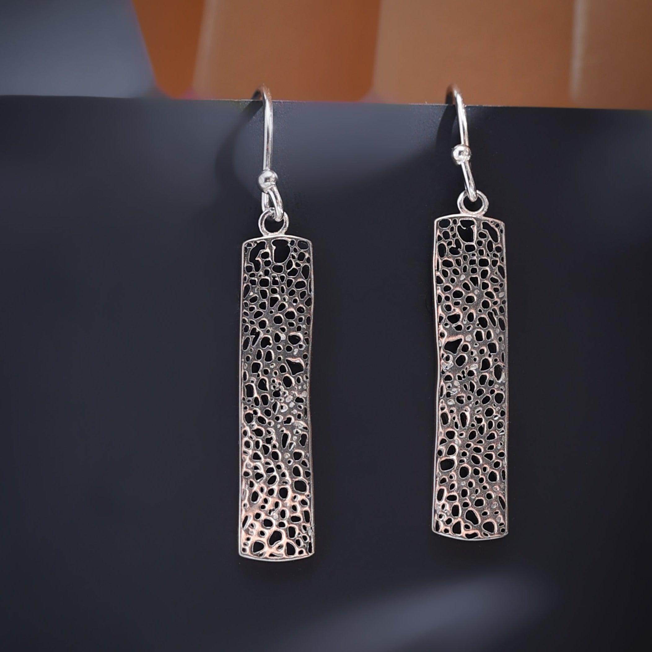 Silver Danglers earrings